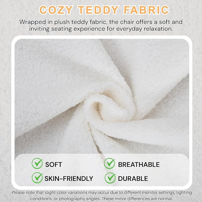 Teddy Fabric Ribbed - Ivory