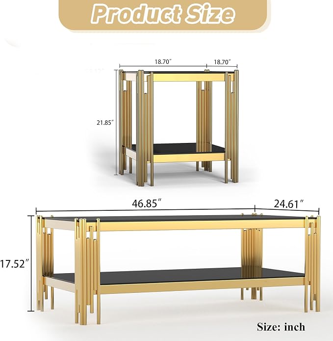 Gold & Black