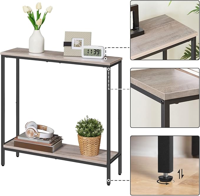 Greige and Black