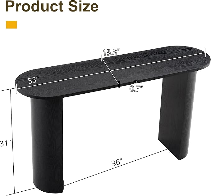 Oval-black-55inch