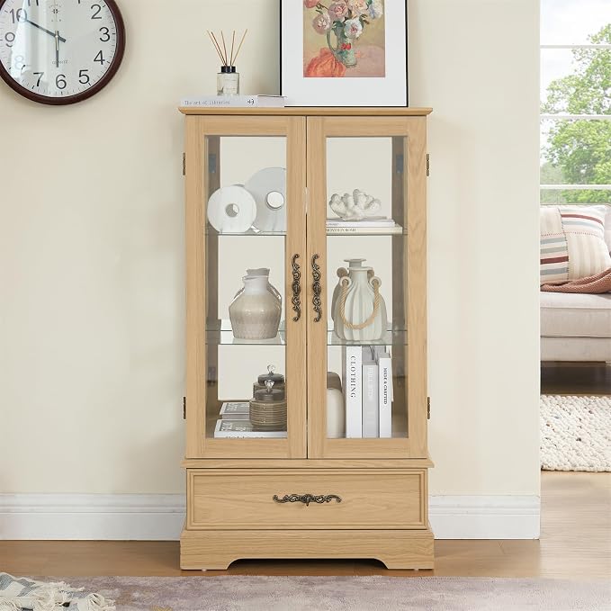 C-light Oak-with 1 Drawer