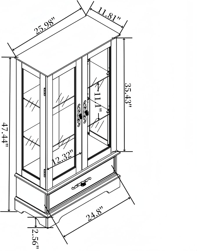 Oak-include Bulb-one Drawer