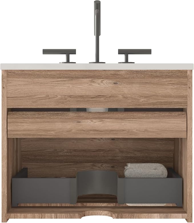 Rough Oak / 3 Holes