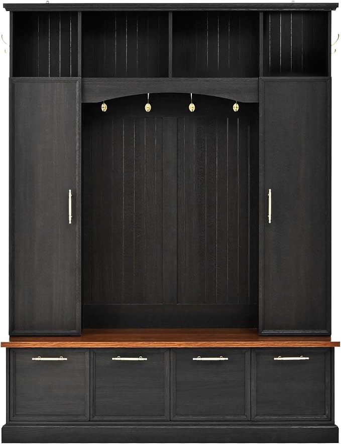 Black/Adjustable Shelves