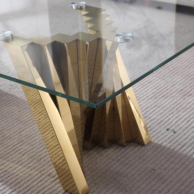 Gold Base - Coffee Table