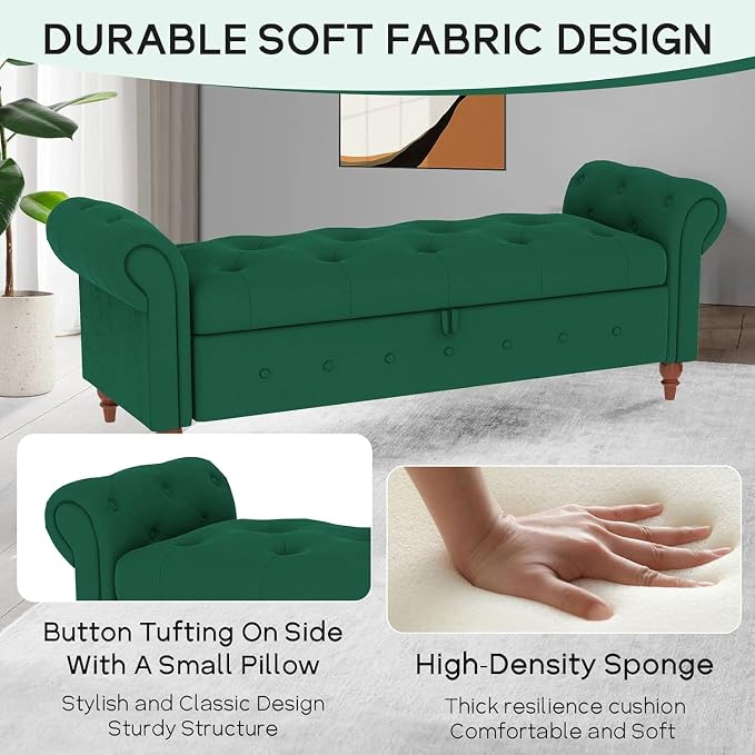 Dark Green Velvet