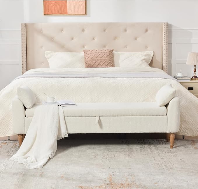 White - Wood Legs