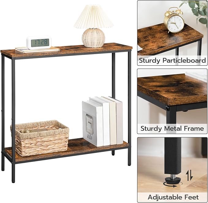 Rustic Brown and Black