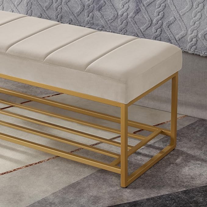 Taupe Bench