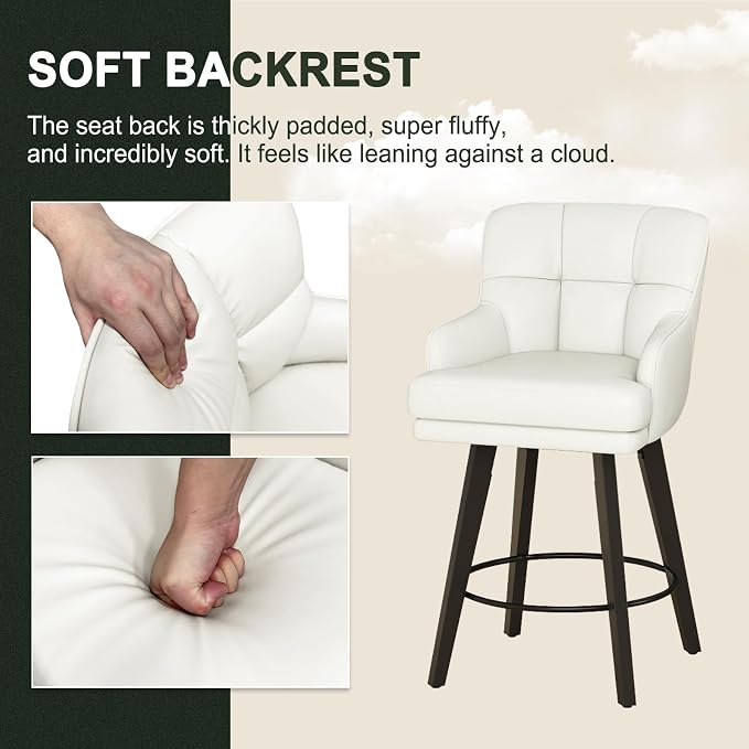 White- Faux Leather