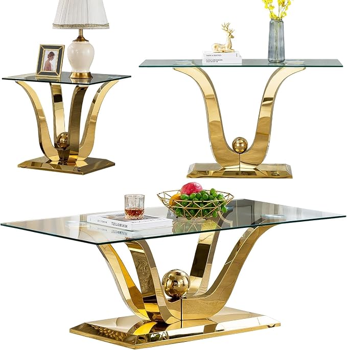 U-shaped Base - Gold