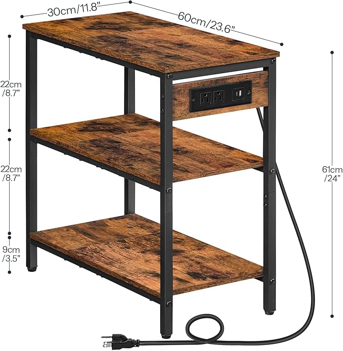 Rustic Brown + Black