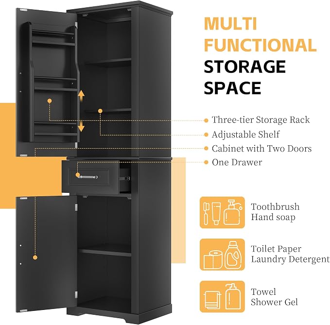 Black/Door Shelve