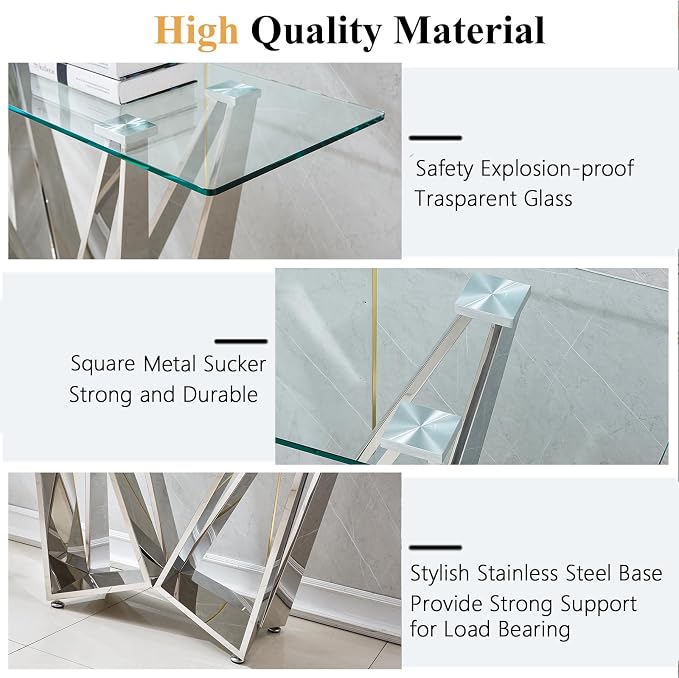 Console Table Silver