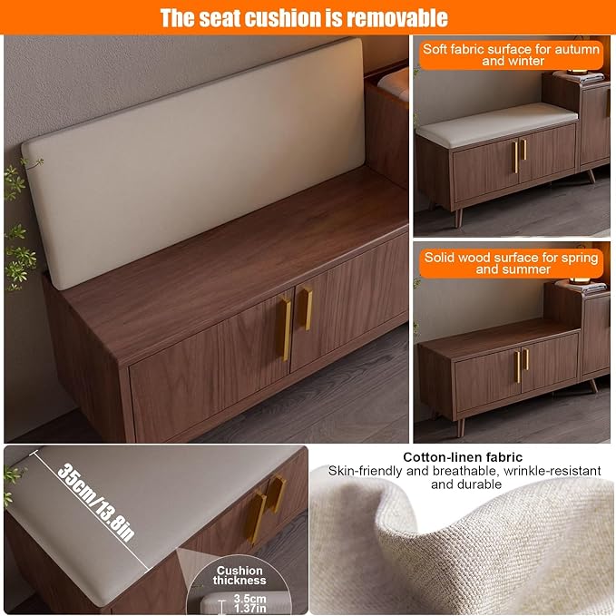 Walnut Color-right Cabinet