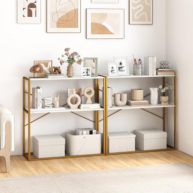 White & Gold
