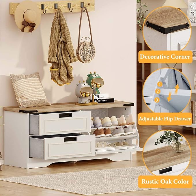 Rustic Oak+white Oak