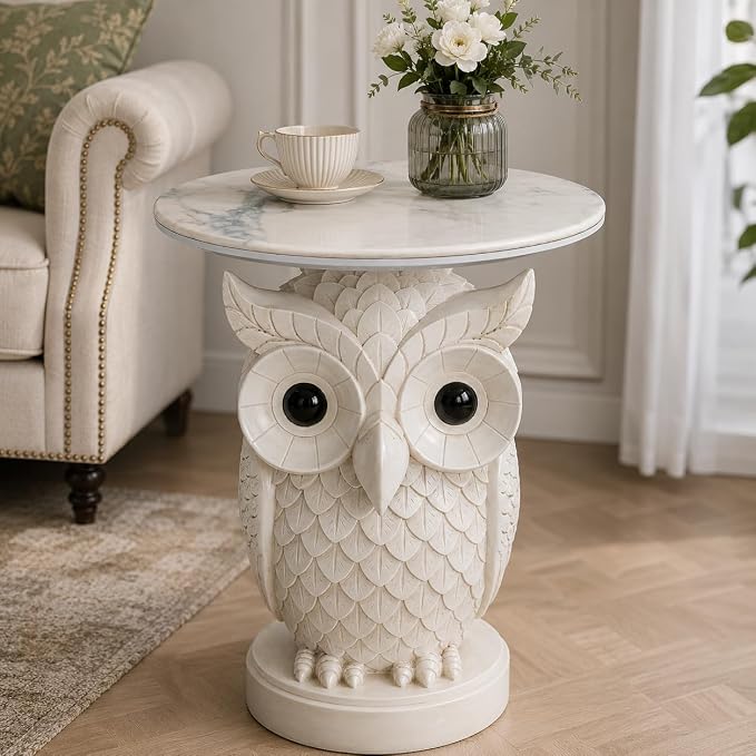 Owl - Modern White