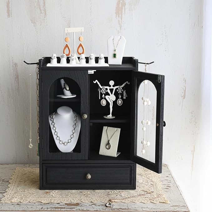 Black With Drawer