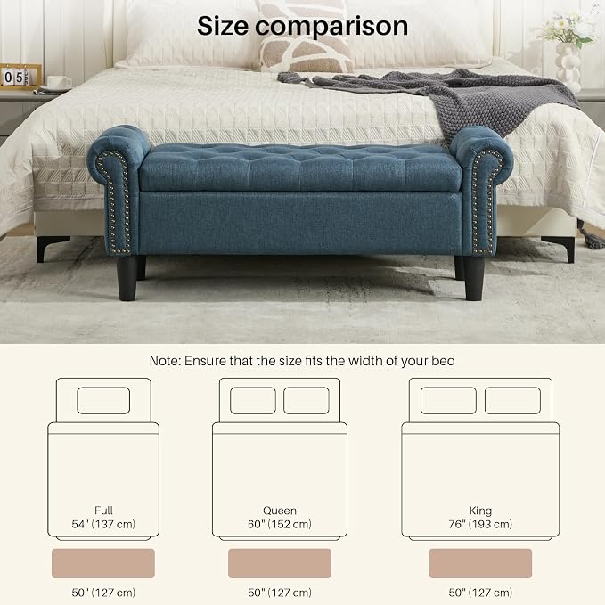 Linen Dark Blue
