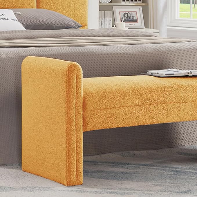 Yellow Teddy Bench