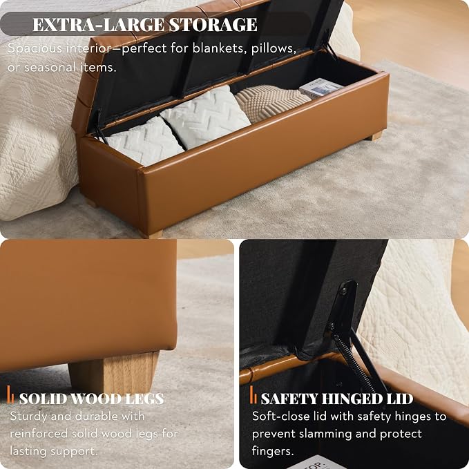 Armless-orange Brown 60.2''w