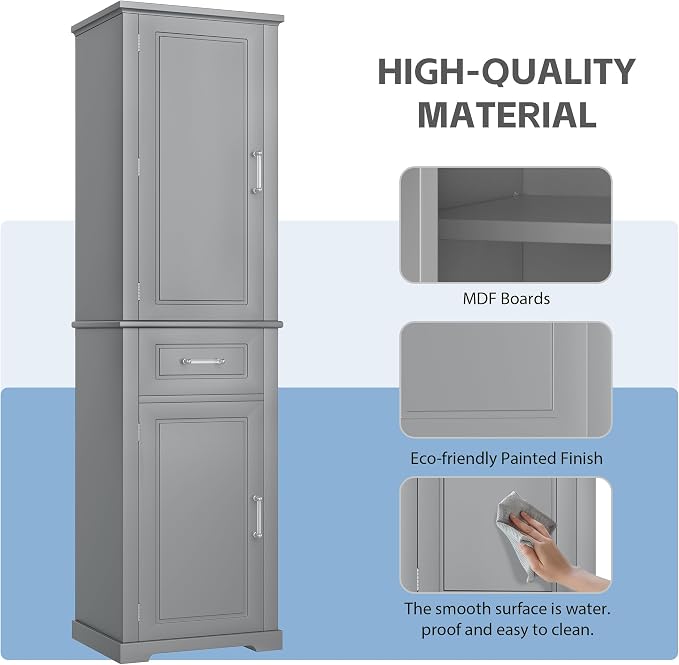 Grey/2 Doors