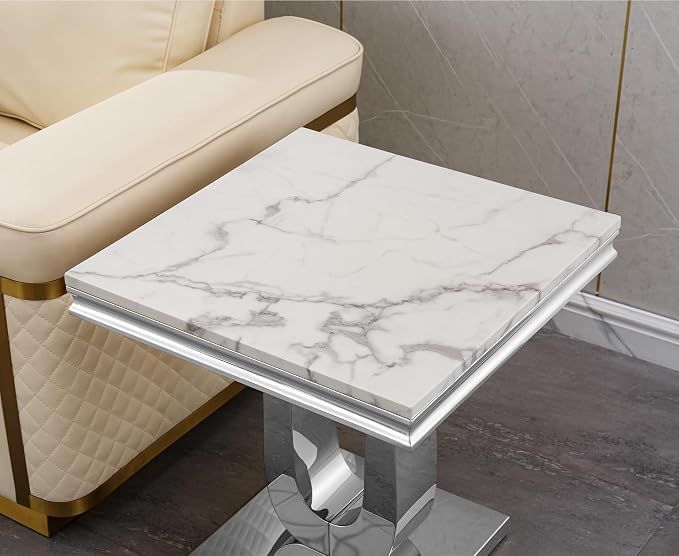 Silver With White