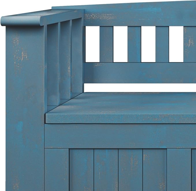 Distressed Coastal Blue