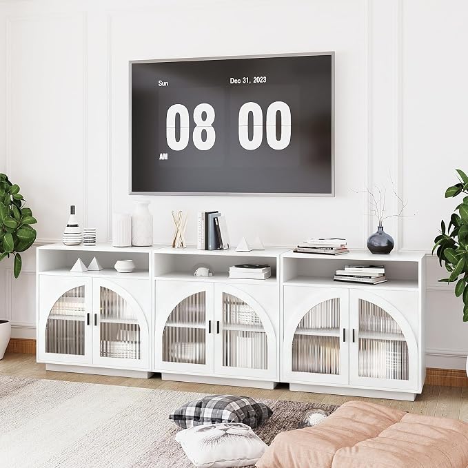 Sideboard W/Compartment_white