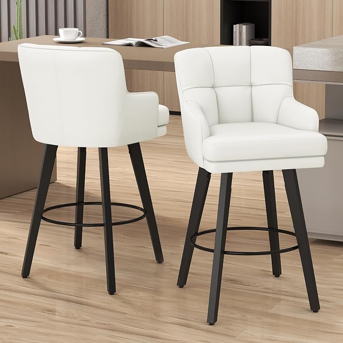 White- Faux Leather