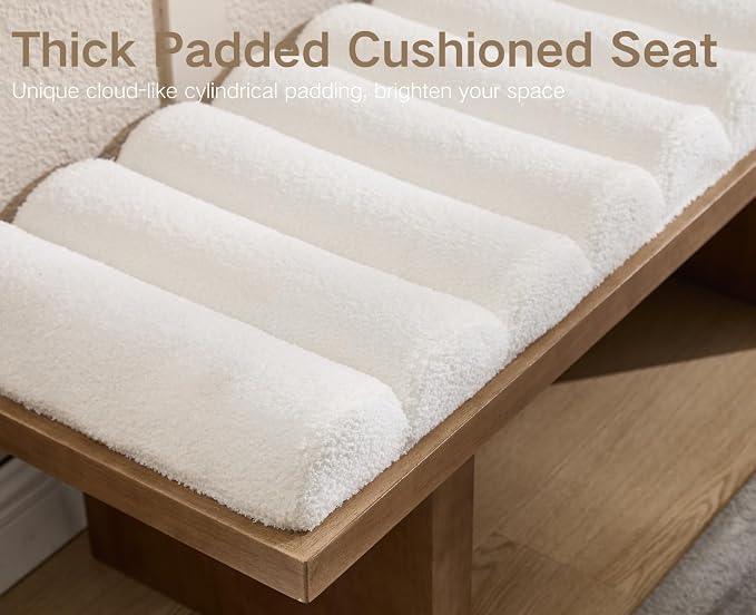 White Sherpa-natural Wood
