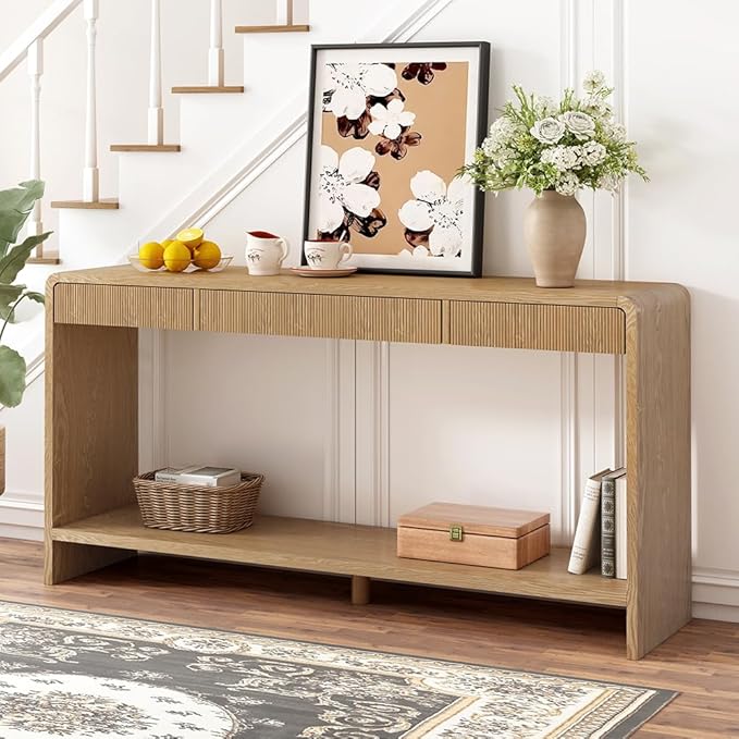 2 Tier-natural Wood