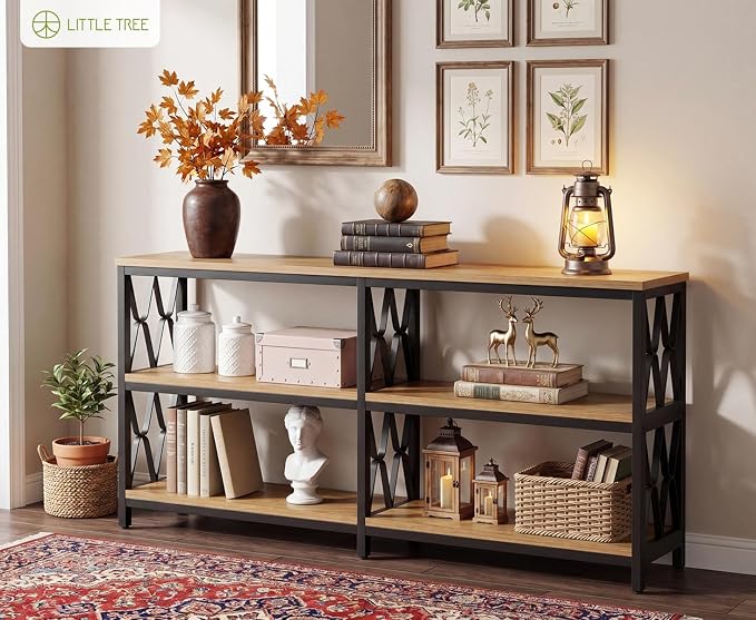 Natural Light Oak & Black