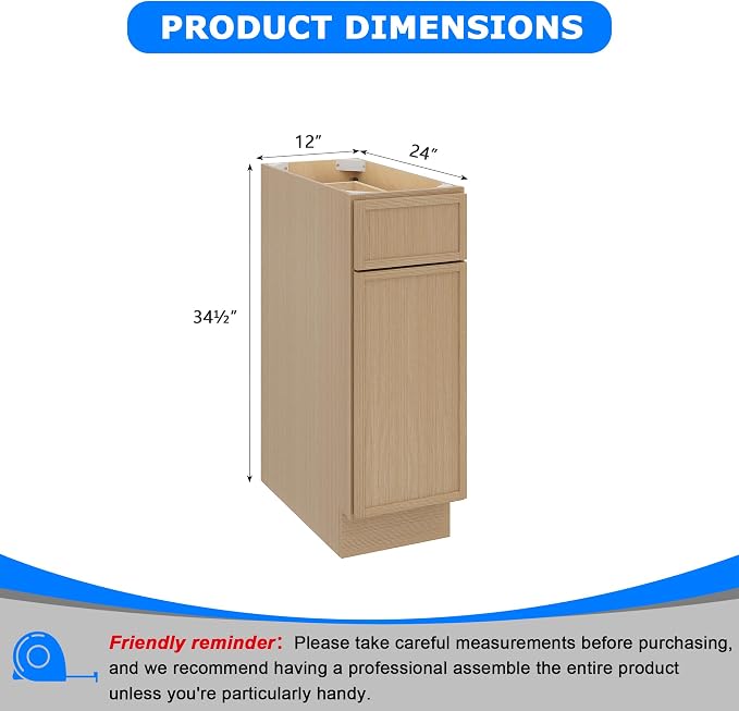 Natural With Drawer