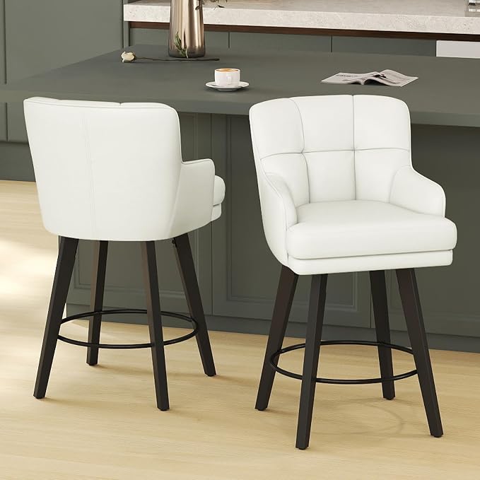 White- Faux Leather