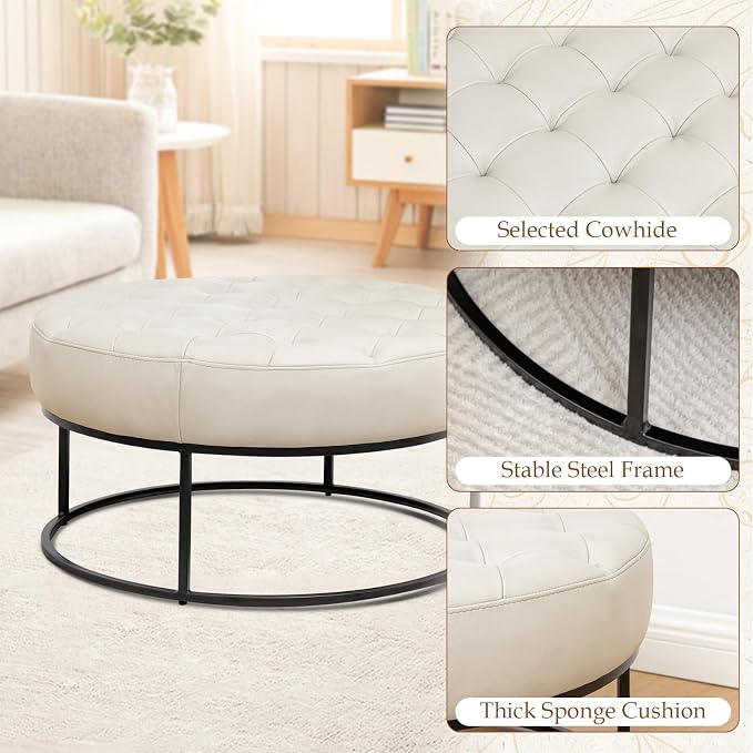 Beige-round