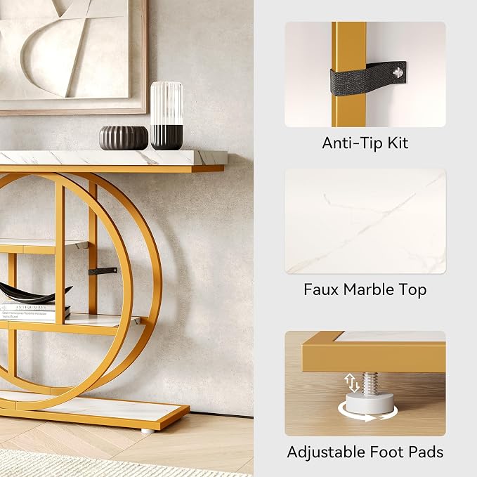 White and Gold