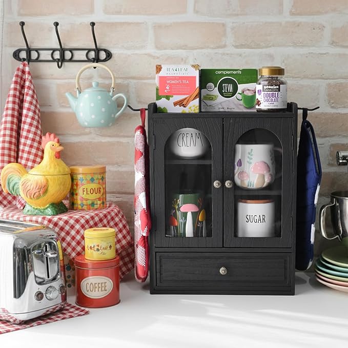Black With Drawer