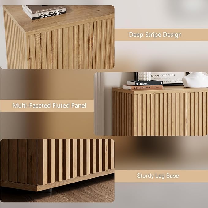 Oak - Fluted