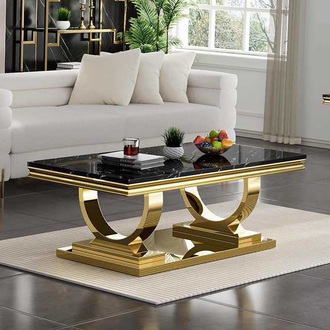 Black & Gold - Coffee Table