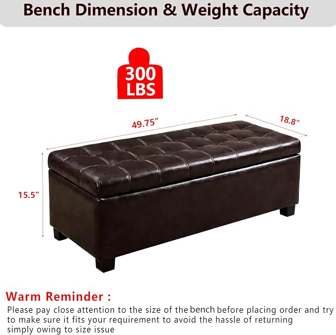 Faux Leather Brown