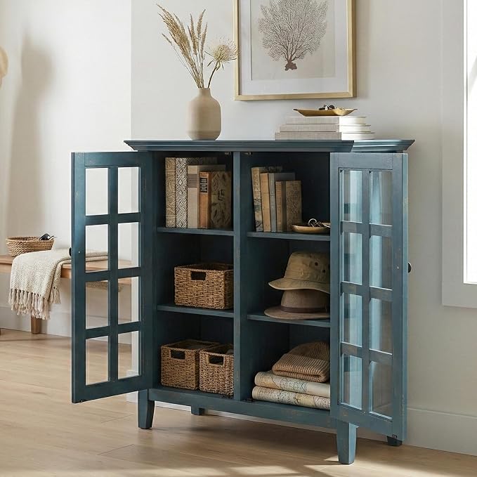 Distressed Coastal Blue