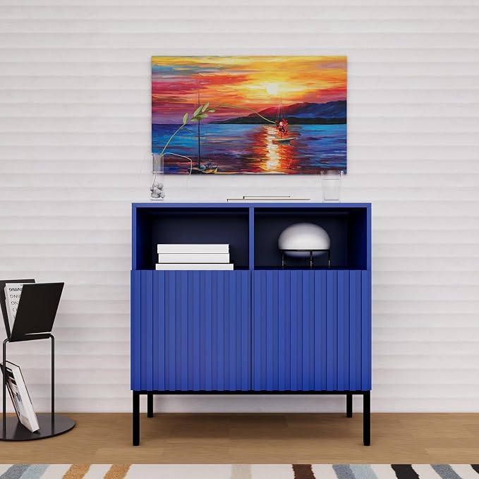 Raised Panel - Blue