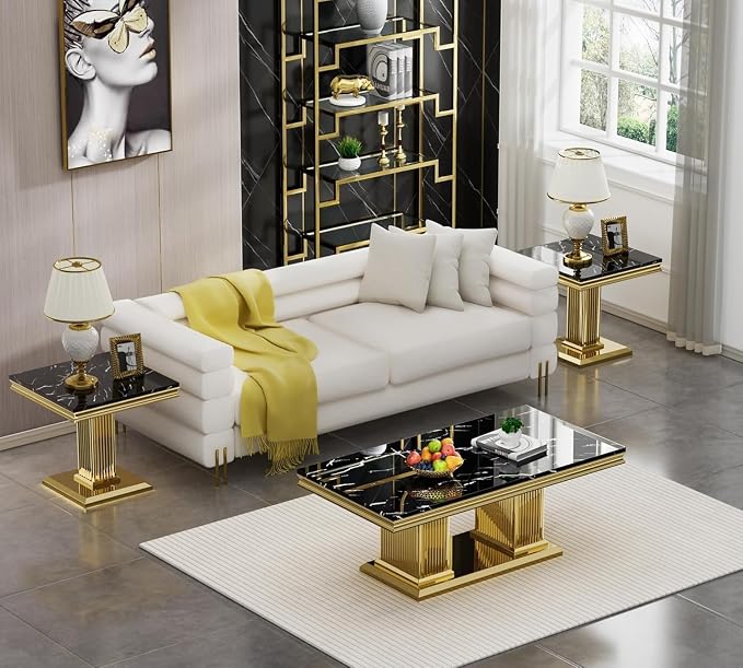 End Table - Black Gold