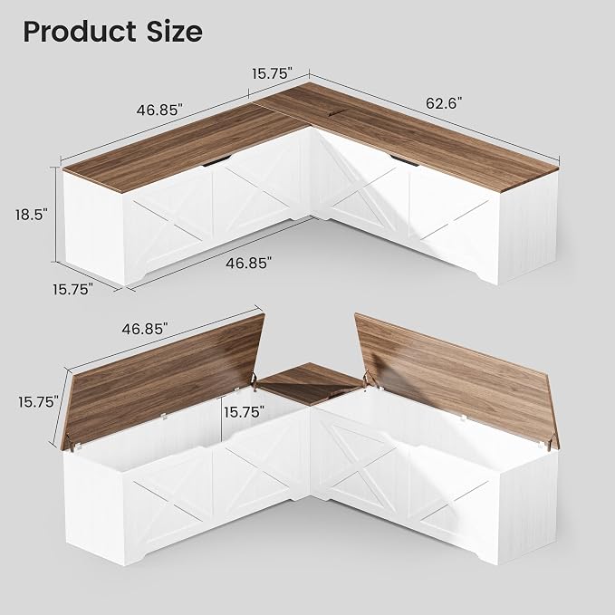 Walnut+white