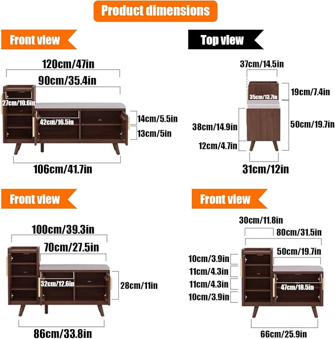 Wood Color-right Cabinet