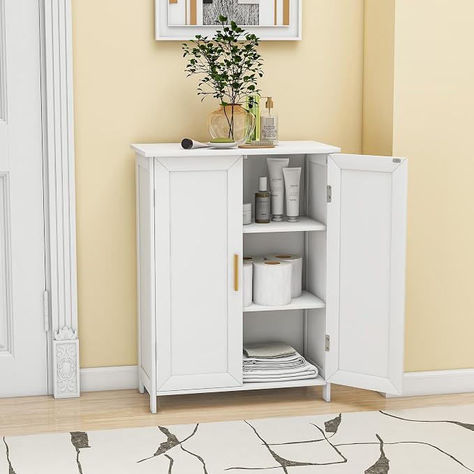 White With 2 Doors