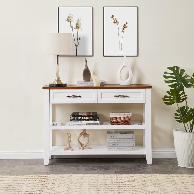 Brown+white