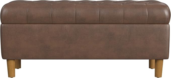 Brown Faux Leather